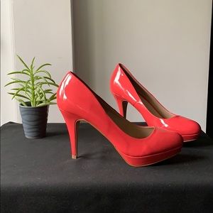 Bubble Gum Pink Platform Heels.